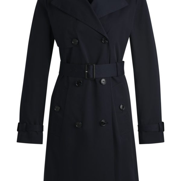 Hugo Boss Trench croisé avec ceinture à boucle