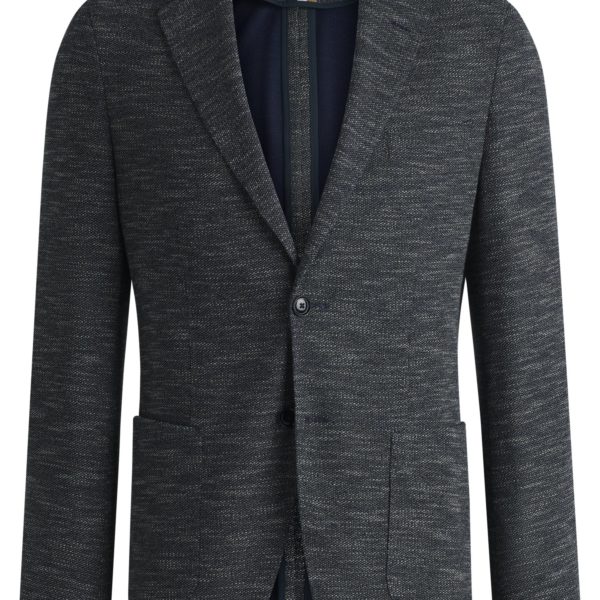 Veste Regular en tissu stretch à micro motif – Hugo Boss