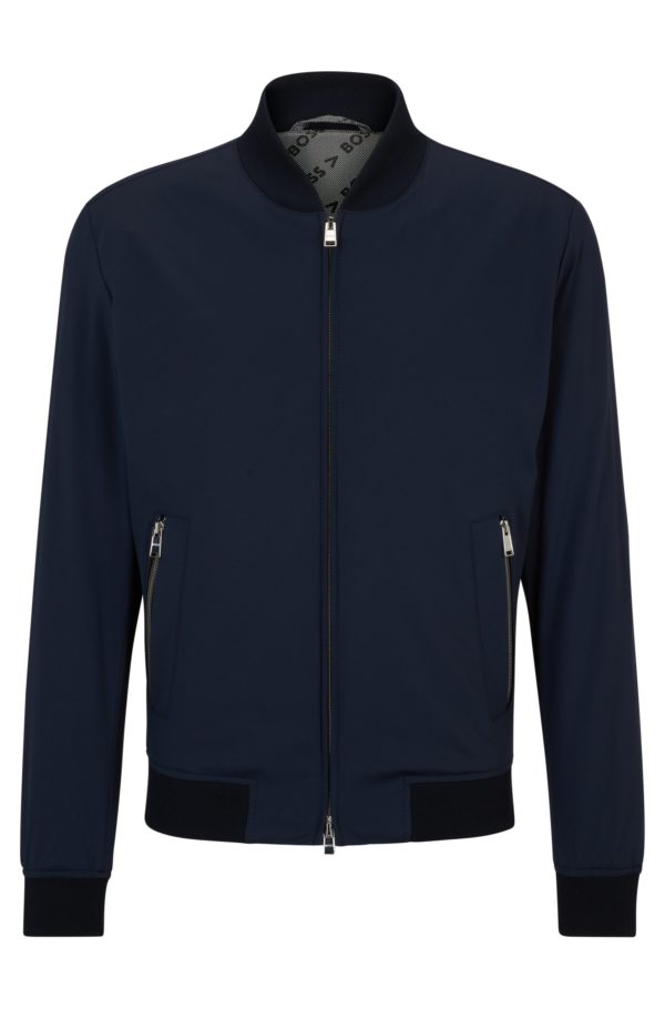 Hugo Boss Veste Slim Fit en jersey stretch performant