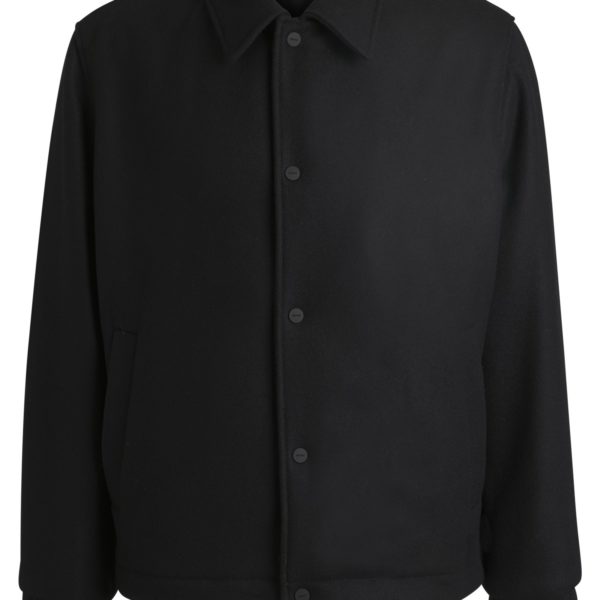 Veste d’entraîneur en laine vierge mélangée avec base ajustable – Hugo Boss