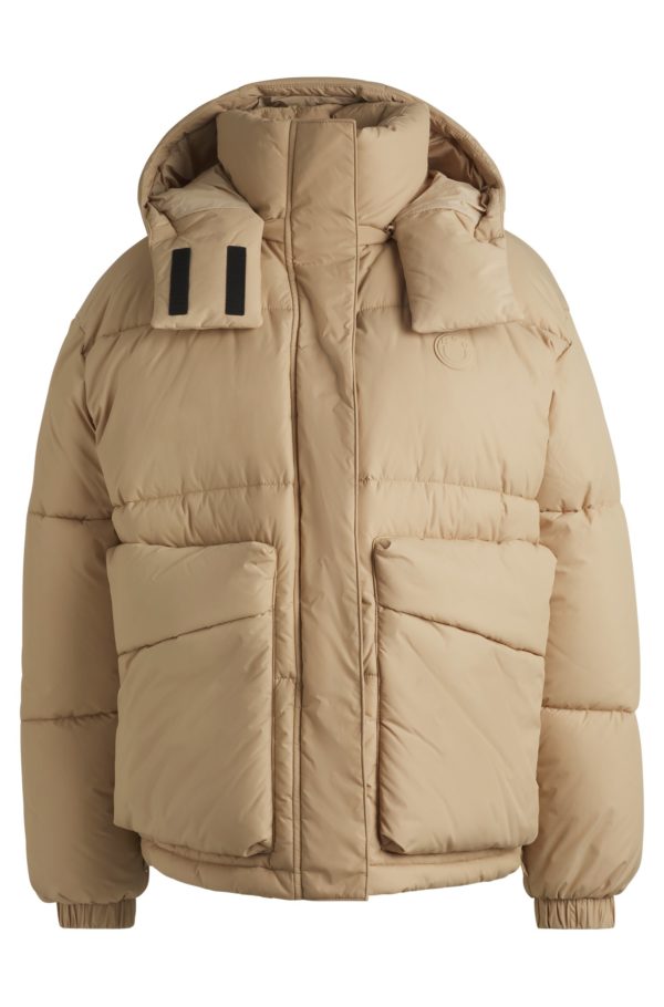 Hugo Boss Veste matelassée à capuche amovible