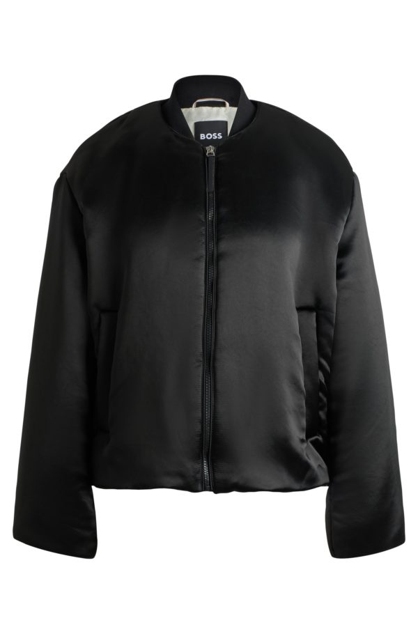 Hugo Boss Veste matelassée en satin