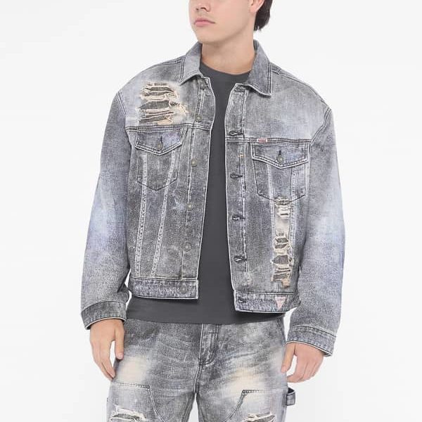 Veste En Jean Classique - Guess