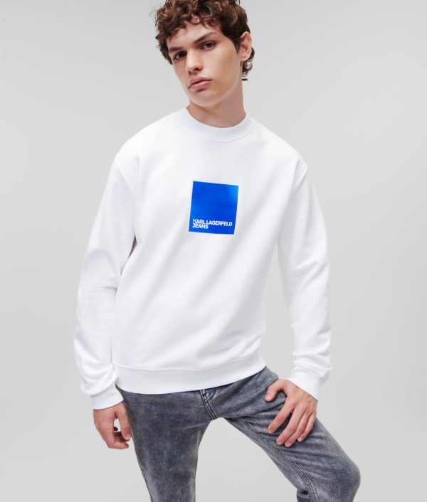 KL Jeans, Sweat-shirt Klj, Homme, Blanc, Taille: XXL KL Jeans