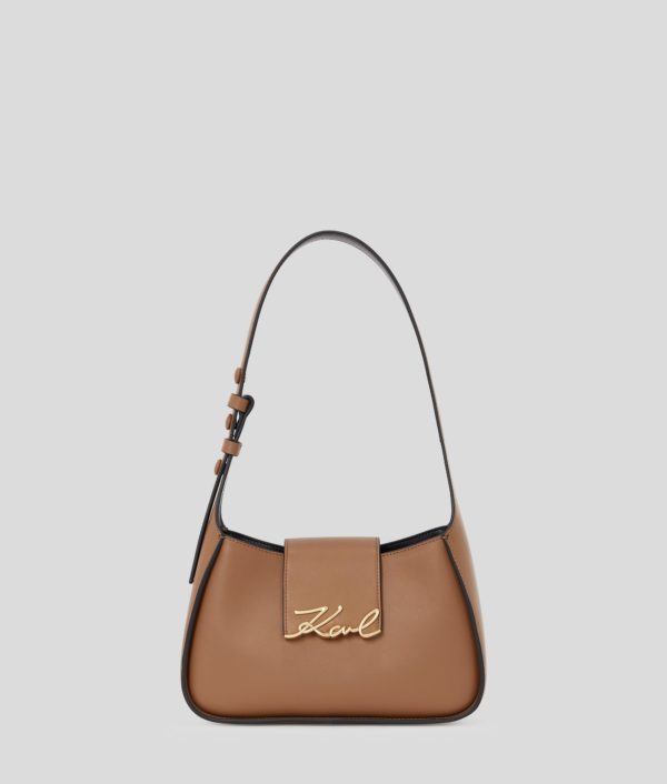 Karl Lagerfeld, Petit Sac Porté Épaule K/signature, Femme, Terra, Taille: X00 Karl Lagerfeld