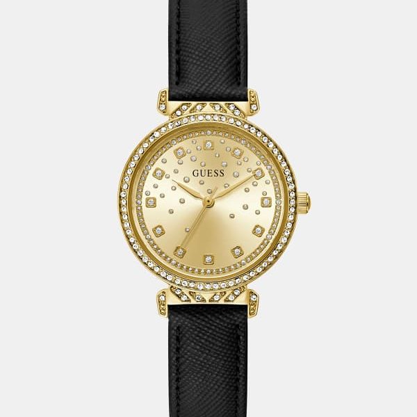 Montre Analogique En Cuir Véritable - Guess