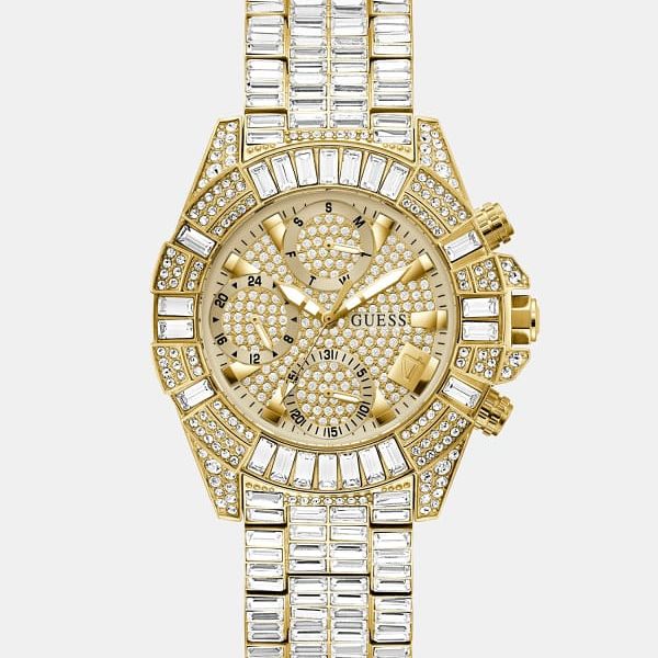 Montre Multifonction Avec Des Cristaux - Guess