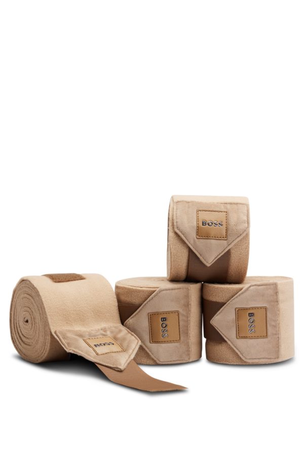 Hugo Boss Bandages d’équitation avec extrémités en velours