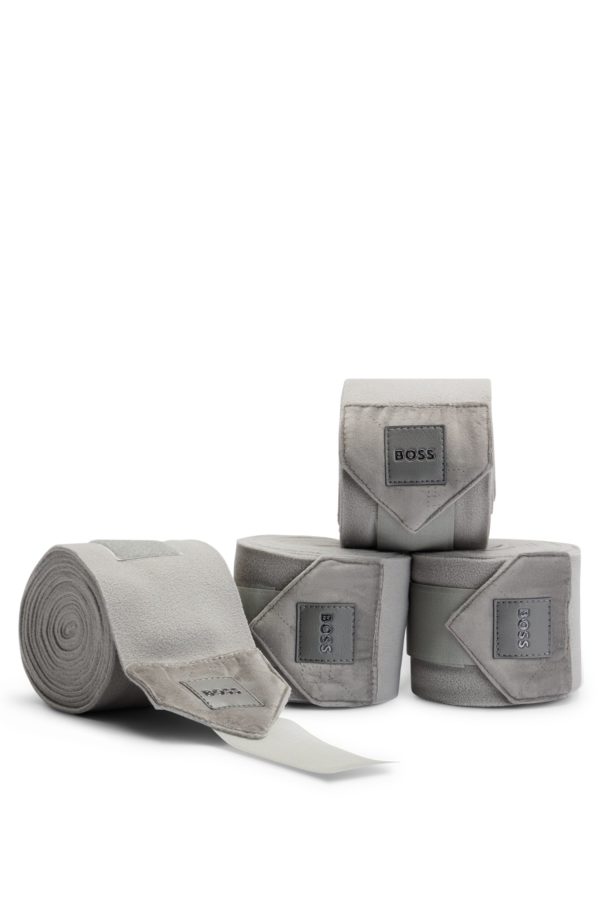Hugo Boss Bandages d’équitation avec extrémités en velours
