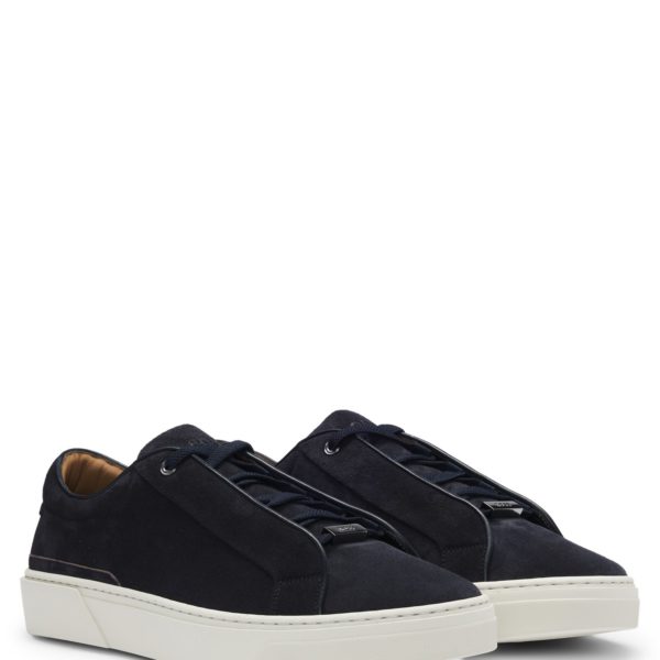 Hugo Boss Baskets basses Gary en cuir suédé
