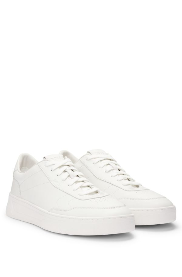 Hugo Boss Baskets en cuir avec semelle extérieure en gomme