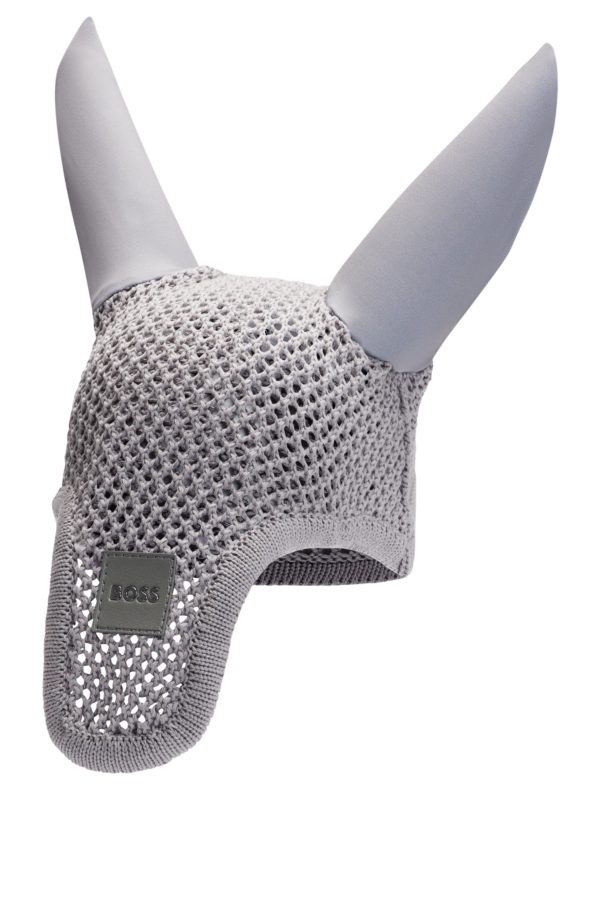 Hugo Boss Bonnet pour cheval en crochet avec patch logoté
