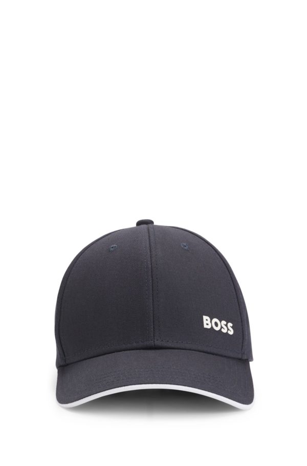 Hugo Boss Casquette en twill de coton avec logo imprimé