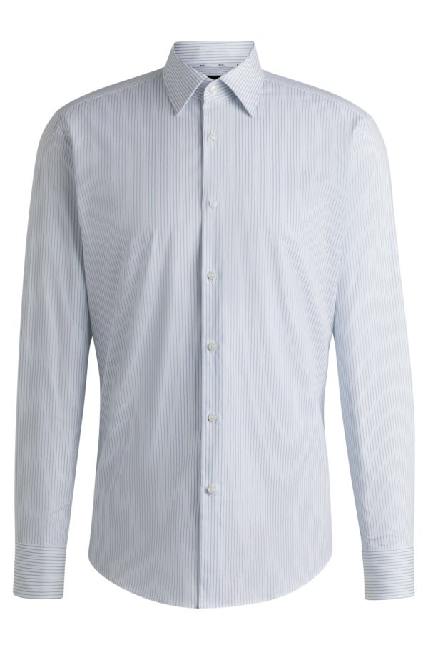 Hugo Boss Chemise Regular en coton stretch facile à repasser