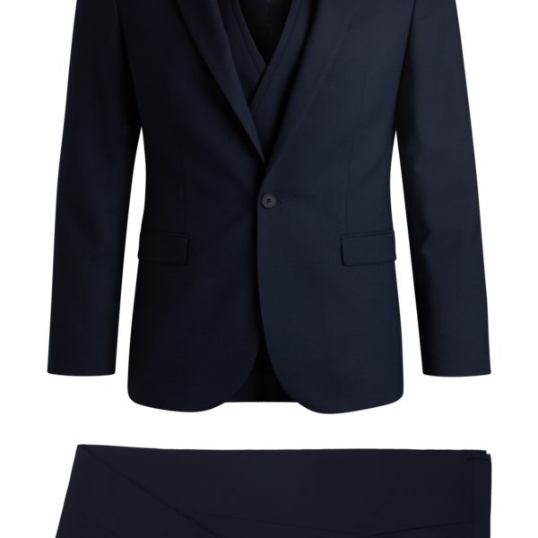 Costume trois pièces Extra Slim en tissu stretch – Hugo Boss