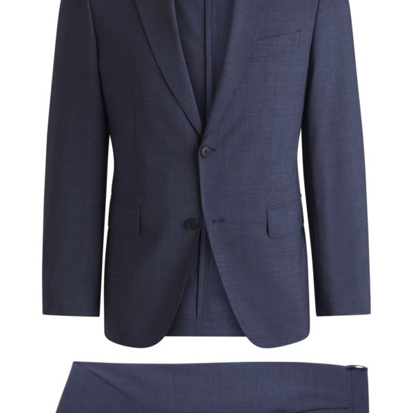 Costume Slim en tissu stretch performant à micro motif – Hugo Boss
