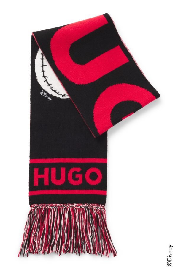 Hugo Boss Écharpe à logo HUGO x Disney’s The Nightmare Before Christmas