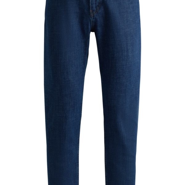 Hugo Boss Jean Regular en denim stretch bleu