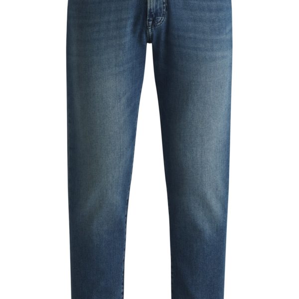 Hugo Boss Jean Tapered en denim stretch bleu confortable