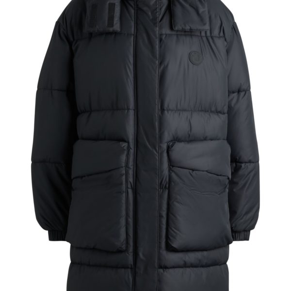 Manteau long matelassé à capuche amovible – Hugo Boss