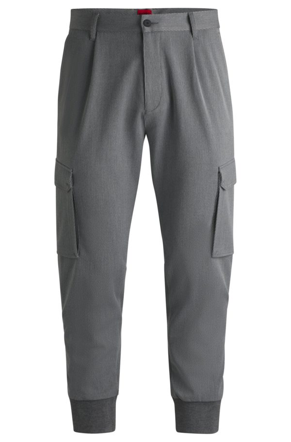 Hugo Boss Pantalon Slim Fit en gabardine stretch
