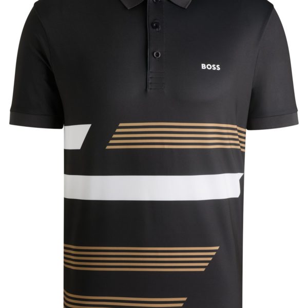 Hugo Boss Polo Paddy en jersey stretch à rayures