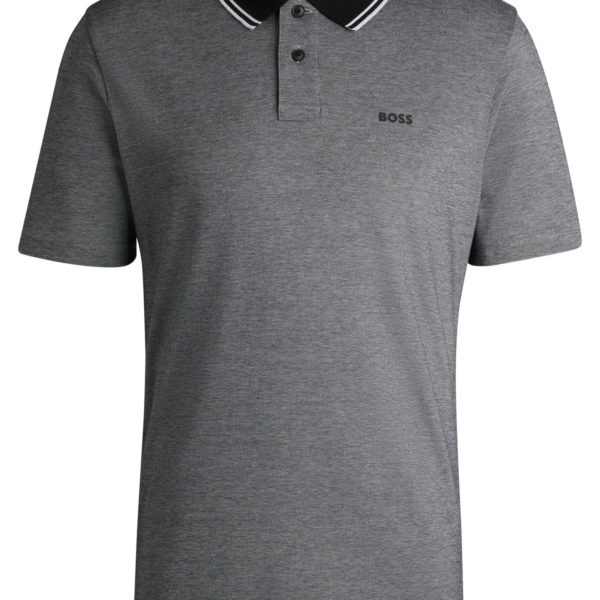 Hugo Boss Polo Relaxed en piqué de coton Oxford