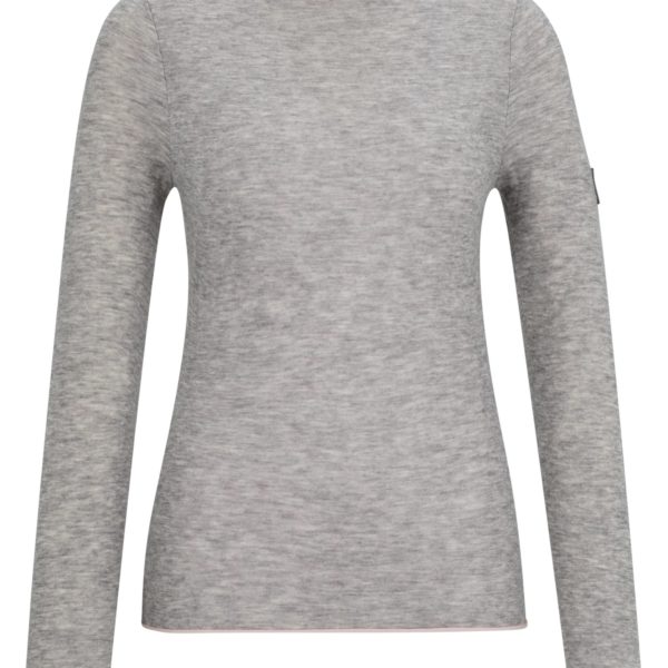 Hugo Boss Pull d’équitation en douce maille bicolore