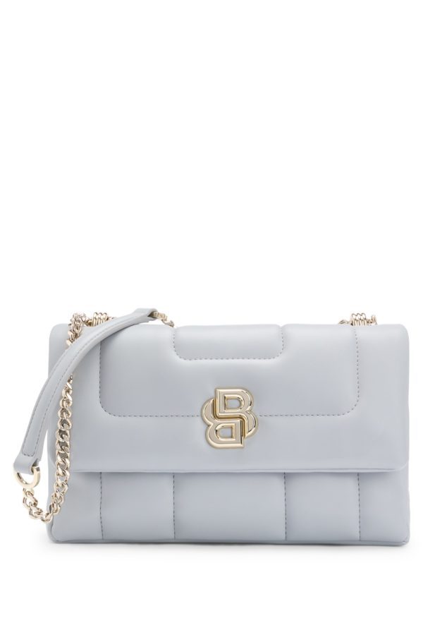 Hugo Boss Sac à bandoulière matelassé avec garniture à monogramme Double B