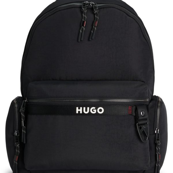 Sac à dos multi-poches avec logo contrastant – Hugo Boss