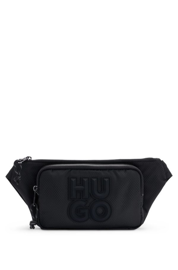 Hugo Boss Sac ceinture zippé avec logo revisité