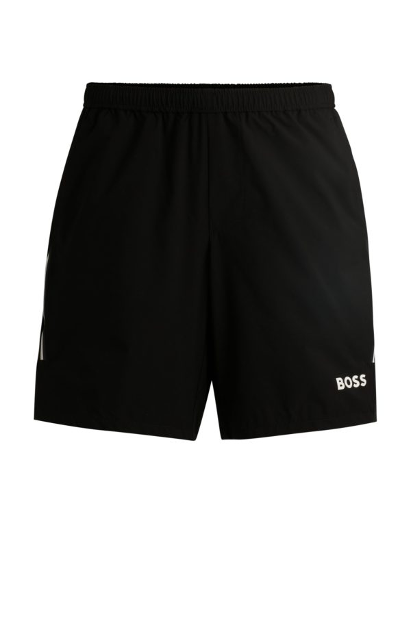 Hugo Boss Short de tennis au style actif en stretch extensible