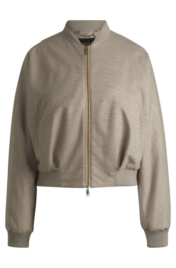 Hugo Boss Veste Oversize en laine vierge