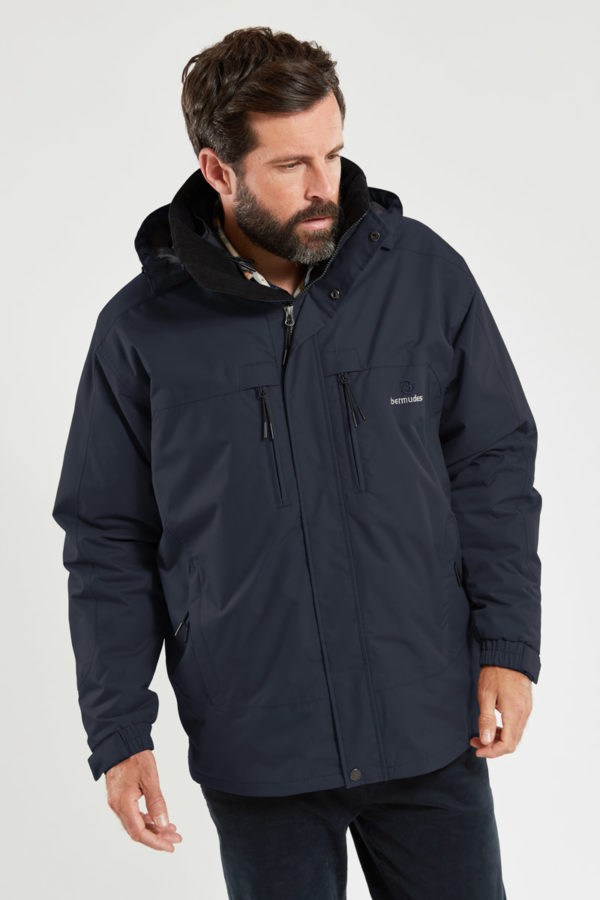 BERMUDES Parka imperméable HIKER Homme NAVY XXXL