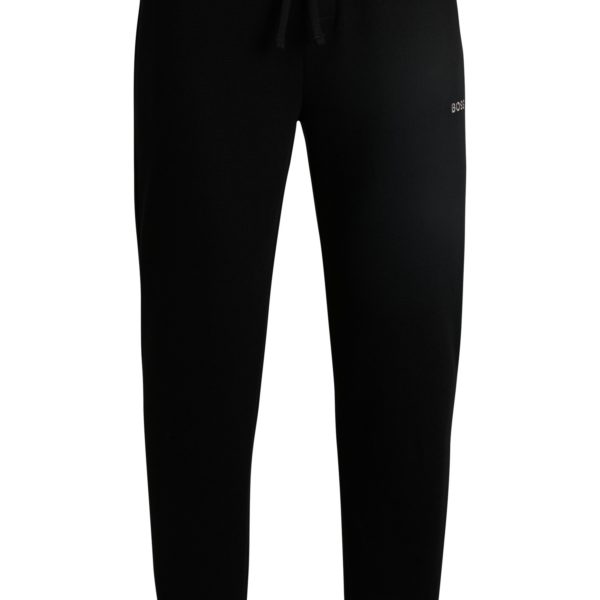 Bas de pyjama en coton mélangé à la structure gaufrée – Hugo Boss
