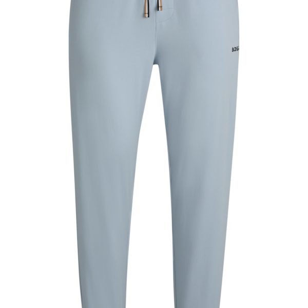 Bas de pyjama en coton stretch avec logo imprimé – Hugo Boss