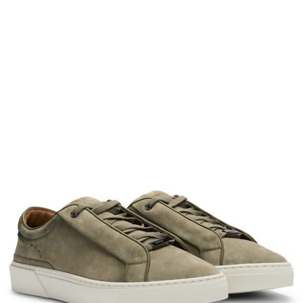 Hugo Boss Baskets basses Gary en cuir suédé