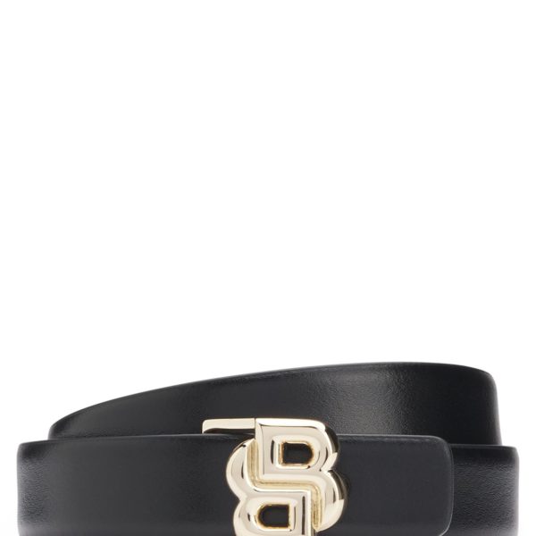 Hugo Boss Ceinture en cuir italien réversible avec boucle à monogramme Double B