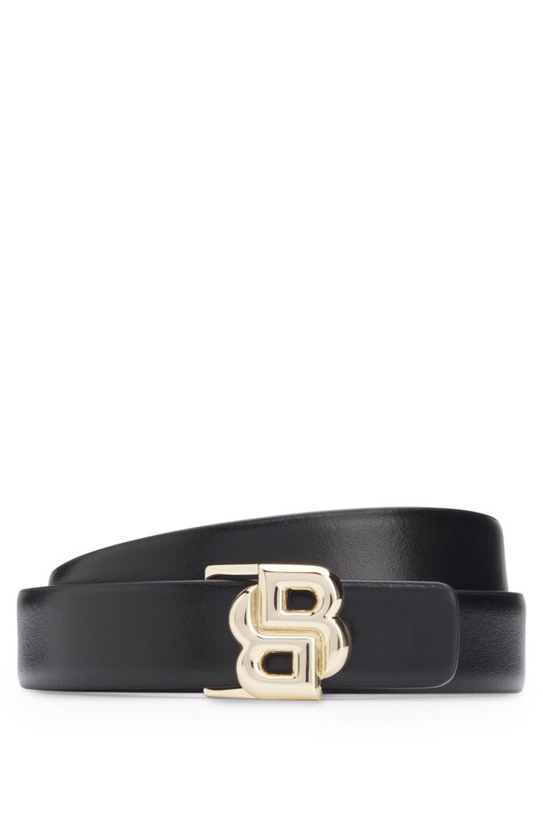 Hugo Boss Ceinture en cuir italien réversible avec boucle à monogramme Double B