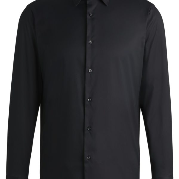 Hugo Boss Chemise Regular en twill stretch performant