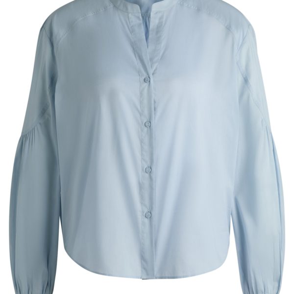 Chemisier Regular en voile de coton à manches larges – Hugo Boss