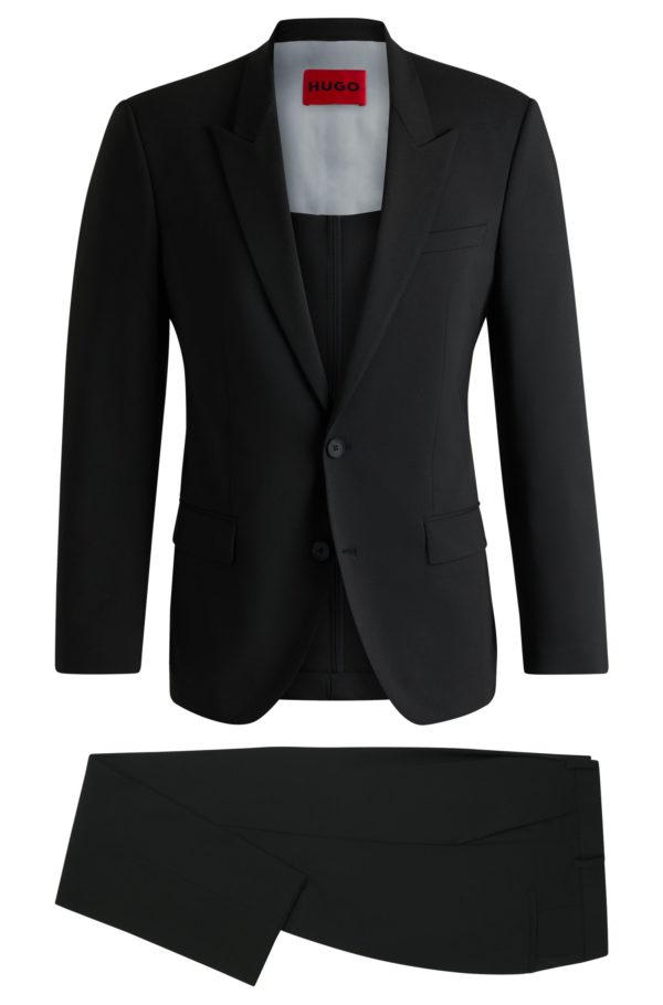 Hugo Boss Costume Slim en tissu stretch performant