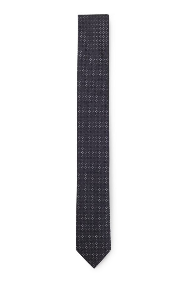 Hugo Boss Cravate habillée à motif jacquard intégral
