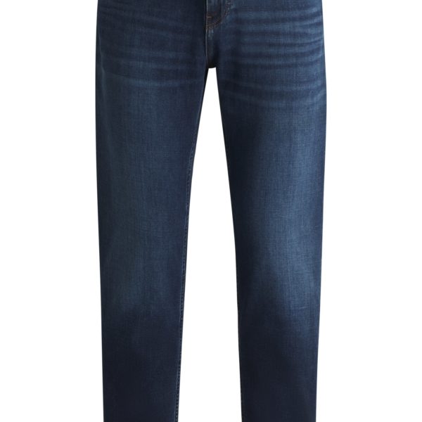 Hugo Boss Jean Regular Maine en denim stretch bleu confortable