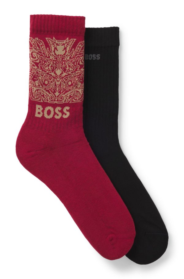 Hugo Boss Lot de deux paires de chaussettes BOSS x Creation of the Gods