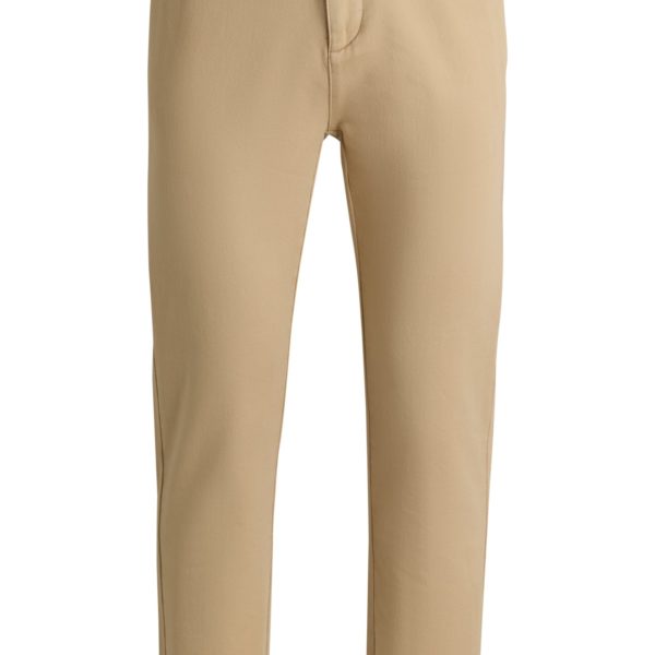 Hugo Boss Pantalon Slim à la coupe Regular Rise en twill de coton