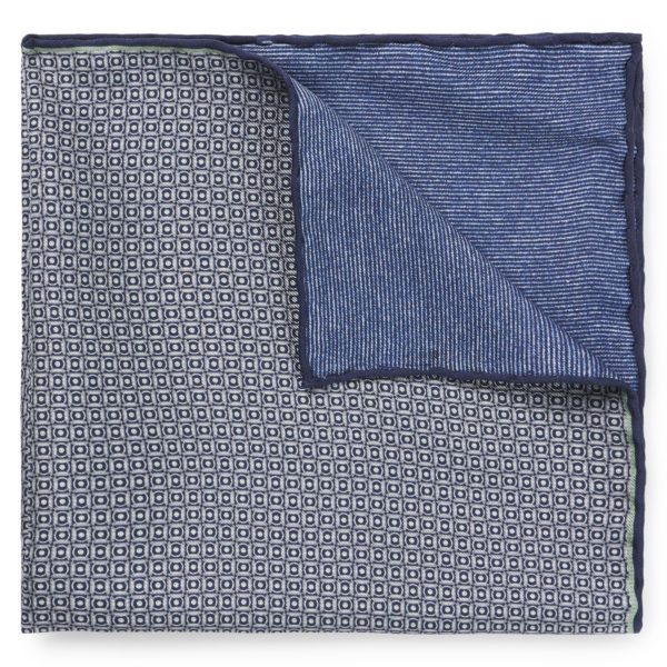 Hugo Boss Pochette de costume en soie à imprimé numérique