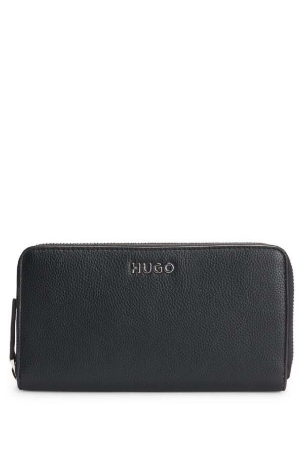 Hugo Boss Portefeuille en similicuir au grain embossé