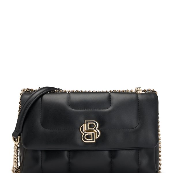 Hugo Boss Sac à bandoulière matelassé avec garniture à monogramme Double B