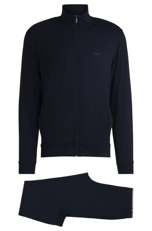 Hugo Boss Survêtement Relaxed en tissu stretch à logos